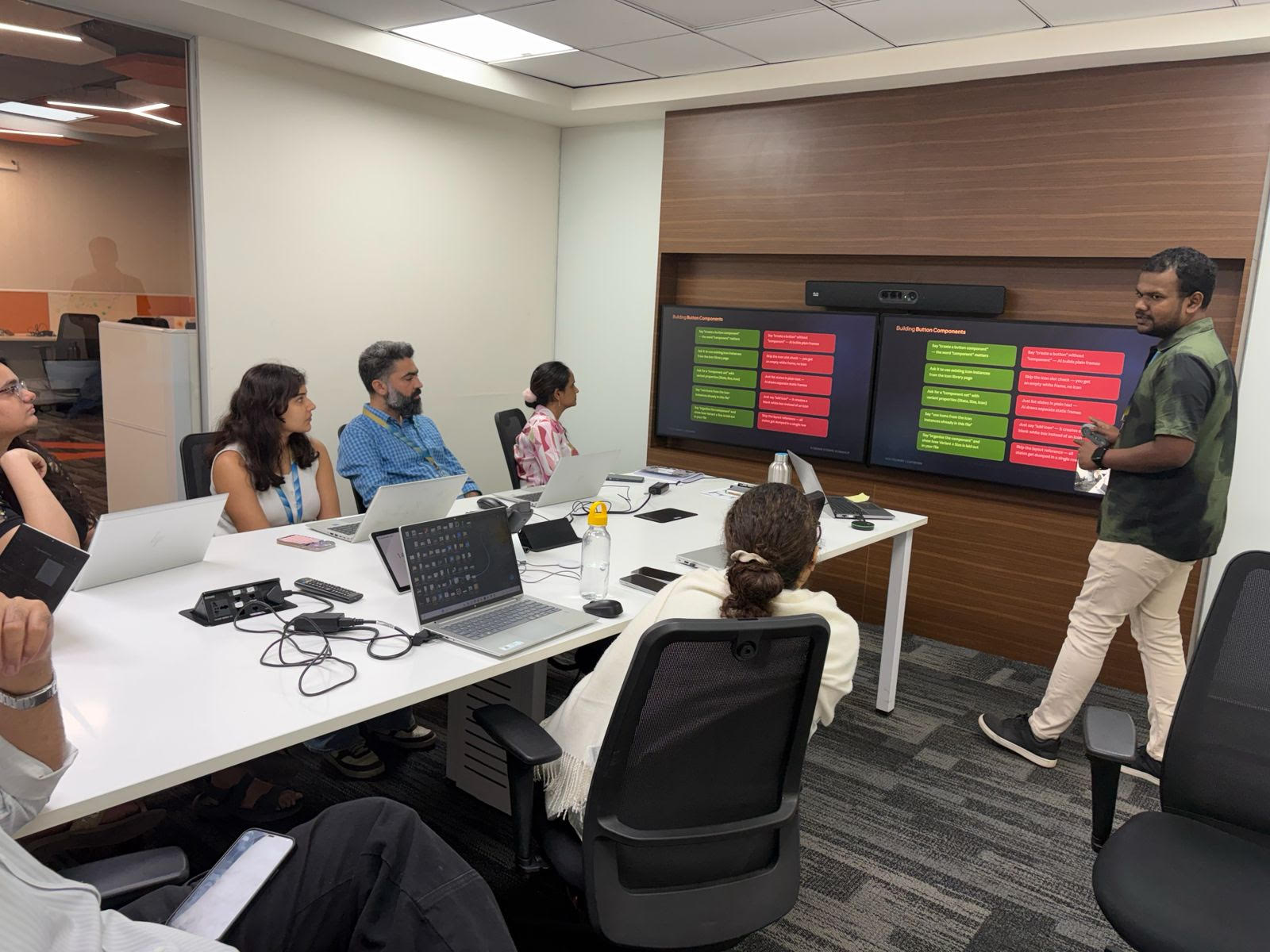 Session on AI in UX — From Idea to Scalable Design System